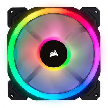 Corsair LL Series LL140 RGB Dual Light Loop - Gehäuselüfter - 140 mm - 600 bis 1300 rpm