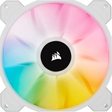 Corsair iCUE SP140 RGB ELITE - Gehäuselüfter 140 mm - weiß