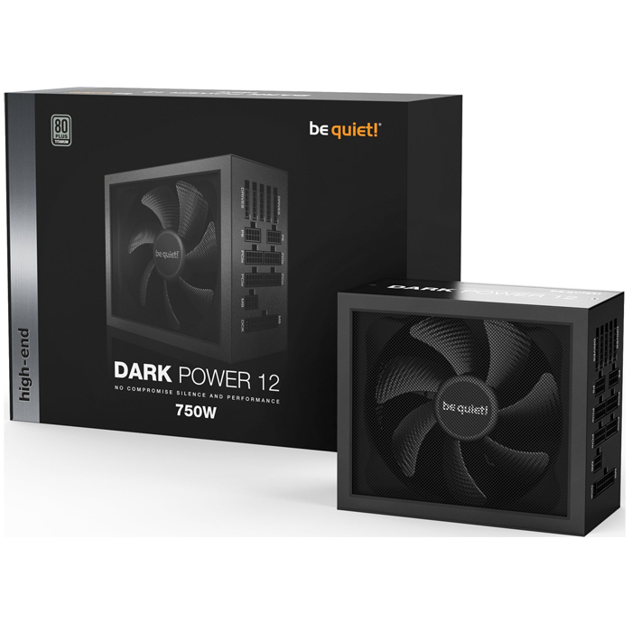 Блок питания be quiet dark power 12 750w titanium bn314 обзор