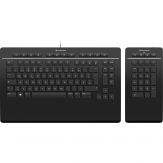 3Dconnexion Keyboard Pro with Numpad - Tastatur und Nummernfeld - USB - QWERTZ - Deutsch