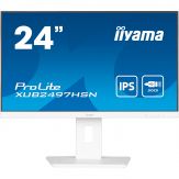 iiyama ProLite XUB2497HSN-W1 - LED-Monitor - 61cm (24") - 1920x1080 FullHD - 16:9 - IPS - 1ms - 100Hz - 250cd/m² - HDMI, 2x DP, 2x USB-C, USB - Pivot