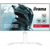 iiyama G-Master GB2470HSU-W6 Red Eagle - LED-Monitor - 61cm (24") - 1920x1080 FullHD - 16:9 - IPS - 0.2ms - 180Hz - 300cd/m² - HDMI, DP, 2x USB-3.0