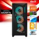 ACom GIGABYTE UG R7-4060Ti - Win 11 - AMD Ryzen 7 8700F - 32 GB DDR5 RGB - 2 TB SSD NVMe - RTX 4060 Ti (16 GB) - 750 Watt - WLAN, BT